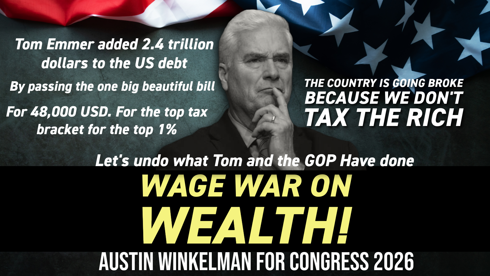 Wage War on Wealth Tax Cuts