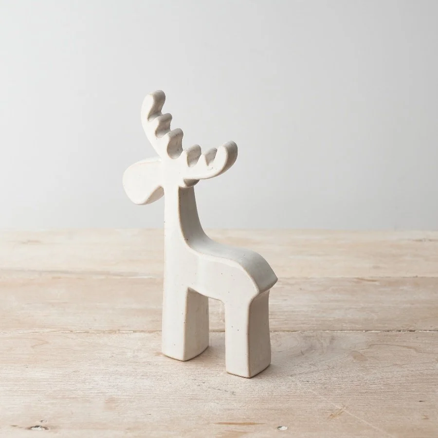 Natural Reindeer Decoration