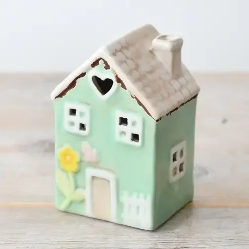 Small Green Light Up House
