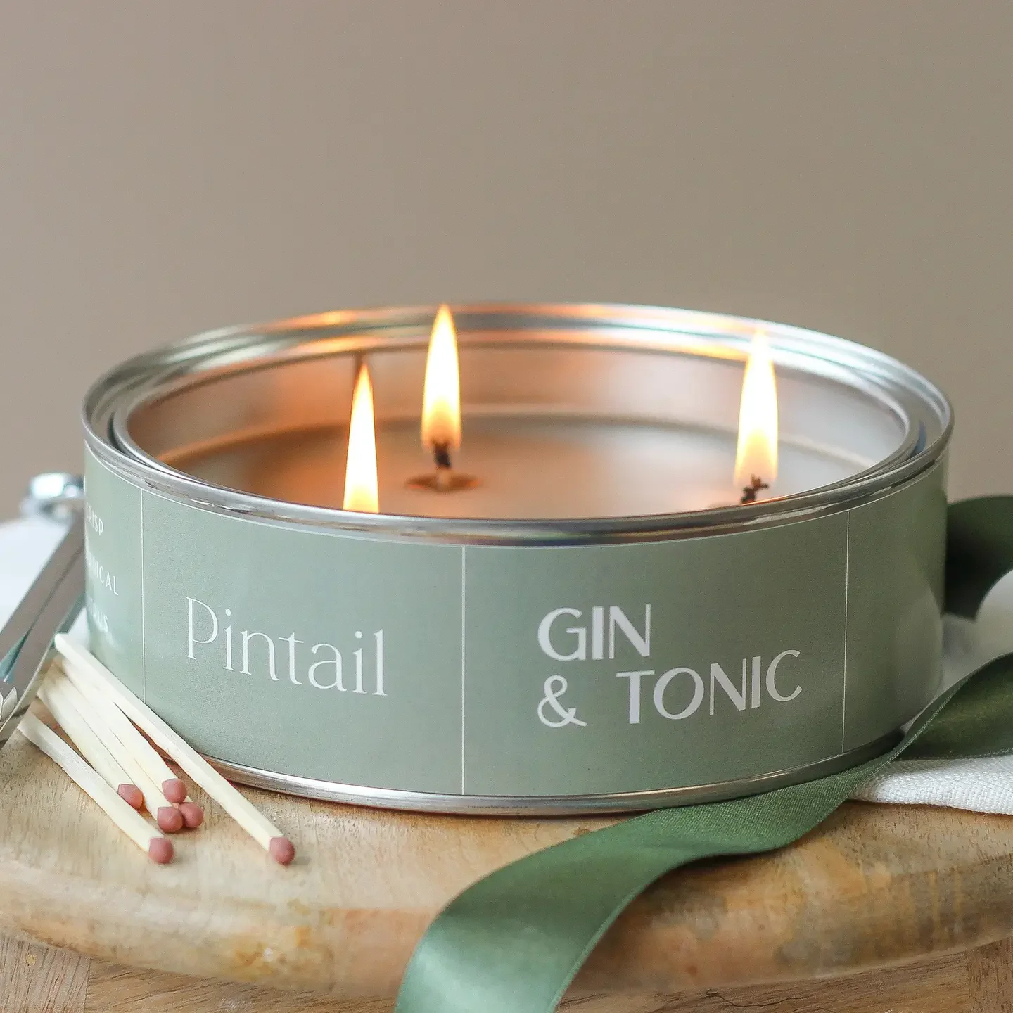 Gin & Tonic Triple Wick