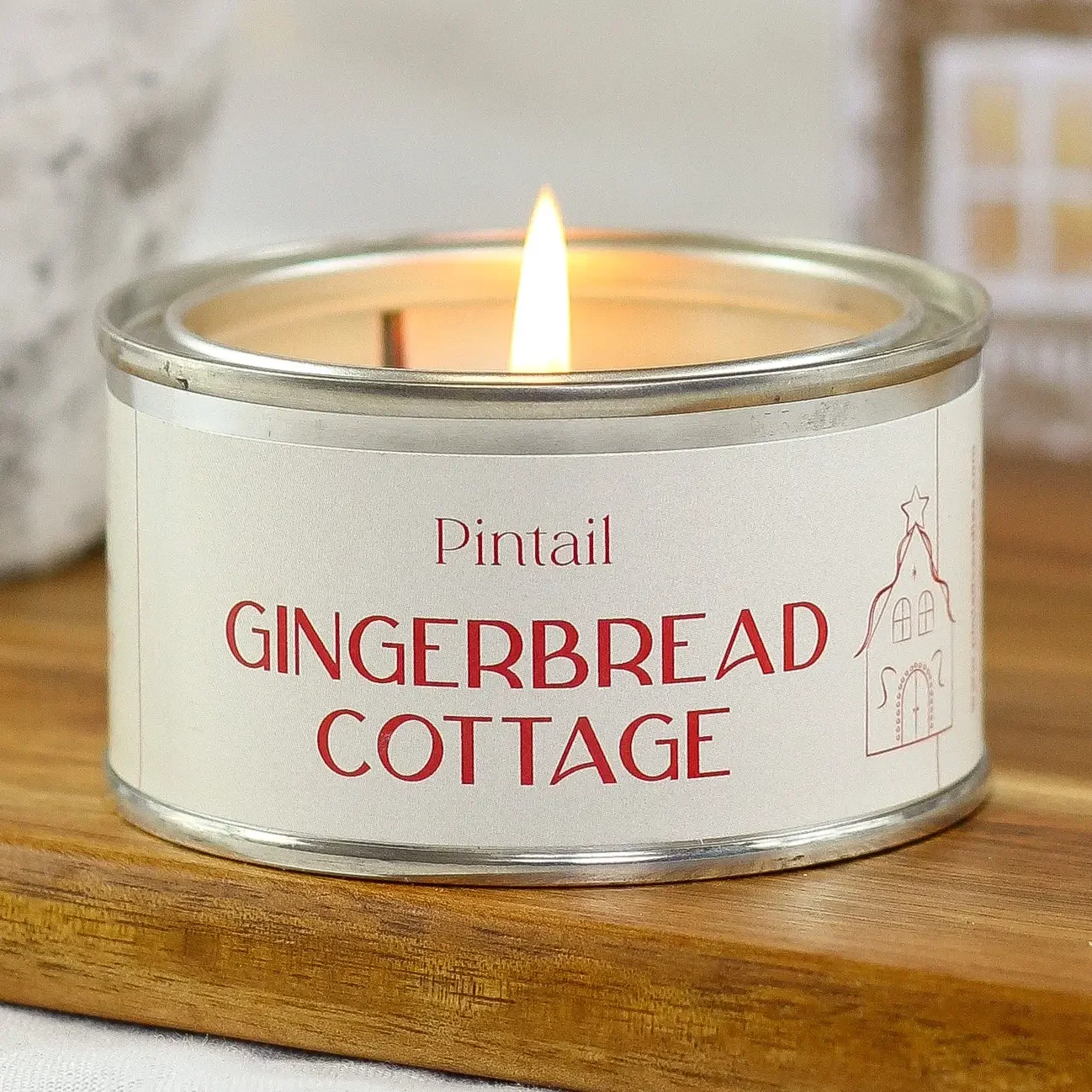 Gingerbread Cottage Paint Pot - Preorder