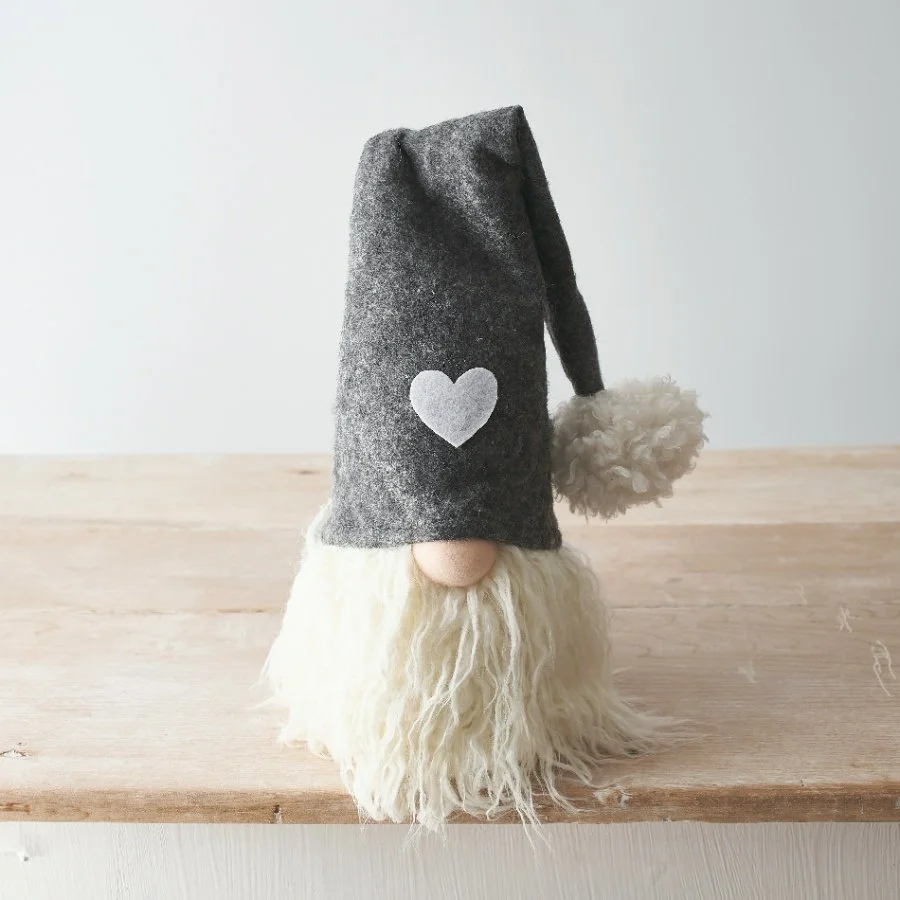 Gonk Heart Hat Decoration - Medium