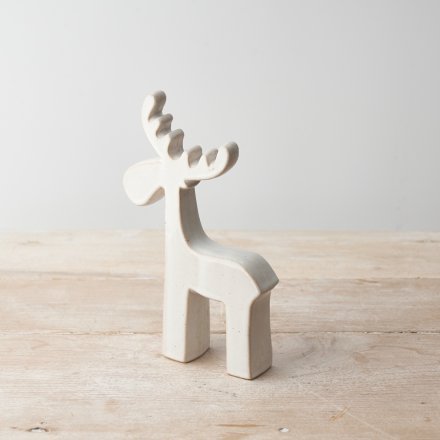 Natural Reindeer Decoration