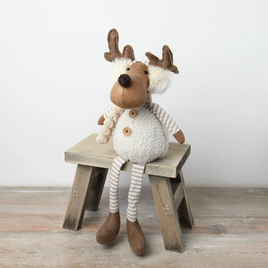Sitting Moose with Dangling Legs