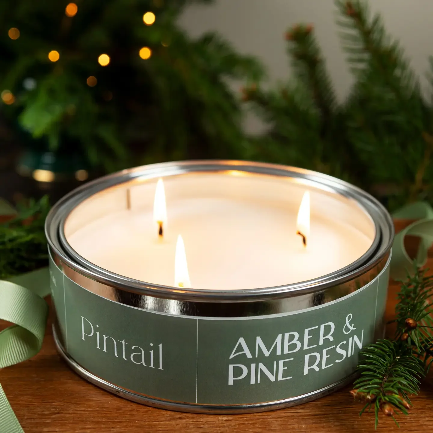 Amber & Pine Resin Triple Wick.webp