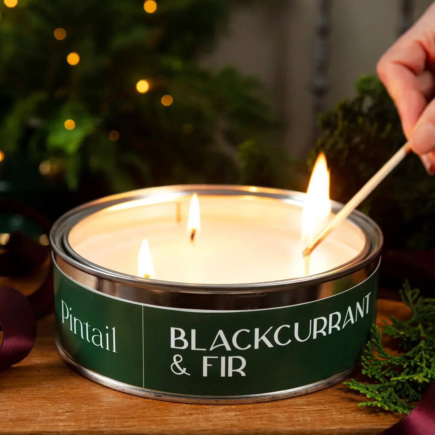 Blackcurrant & Fir Triple Wick.webp
