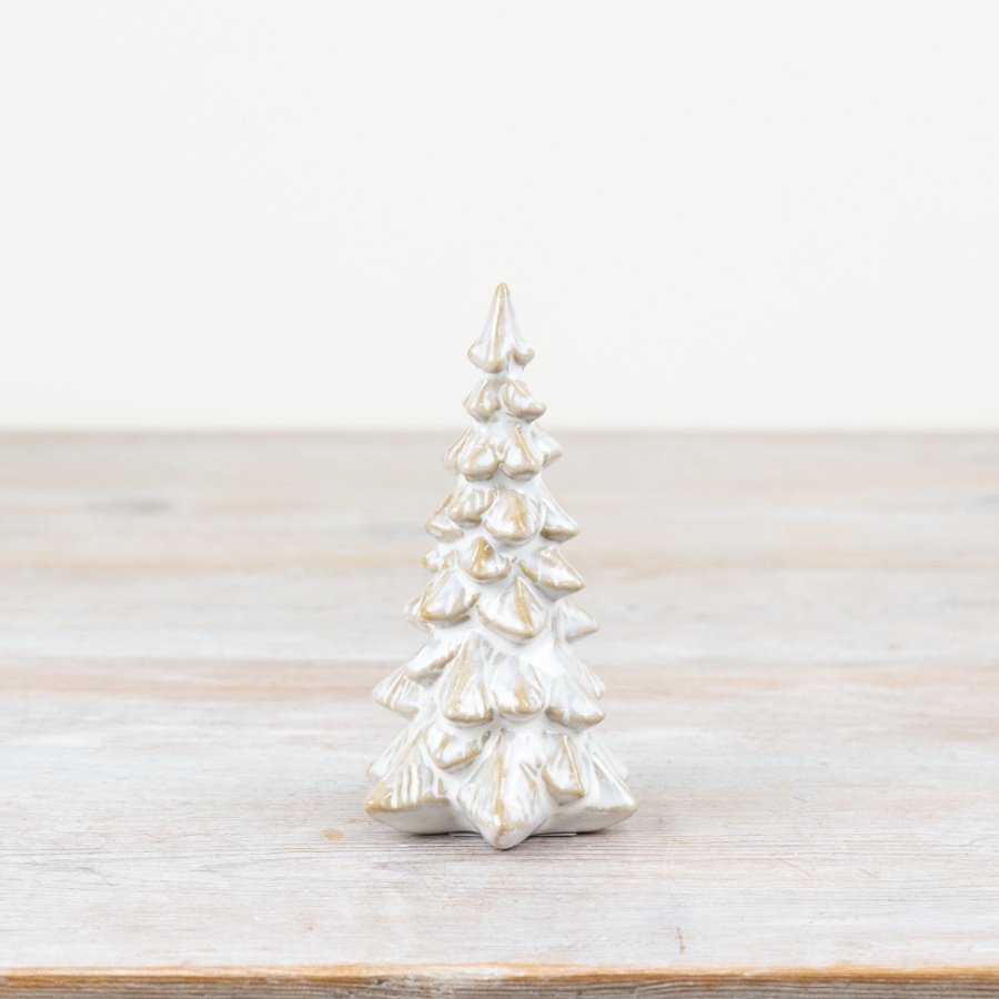 Small White Tree Decor