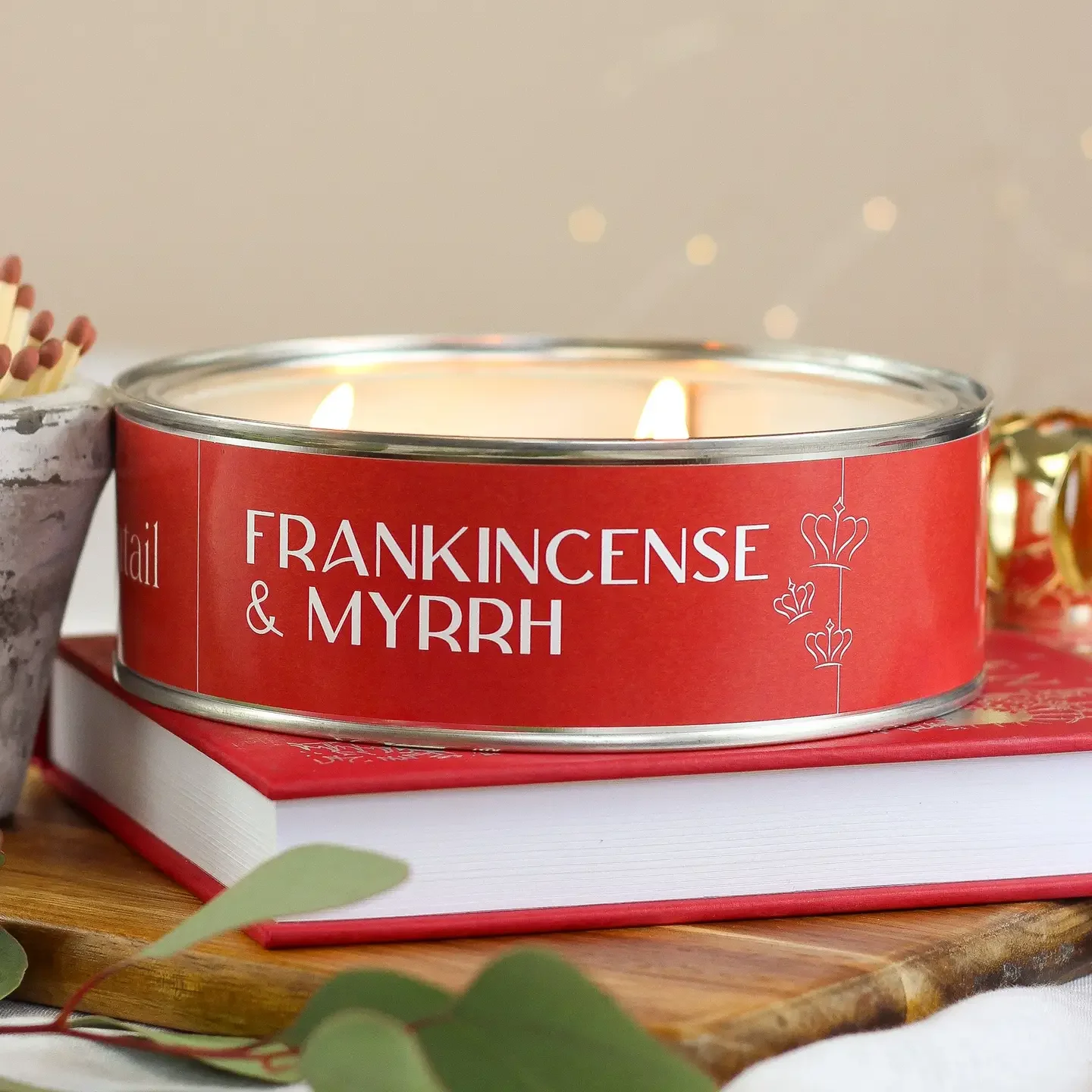 Frankincense & Myrrh Triple Wick - Preorder