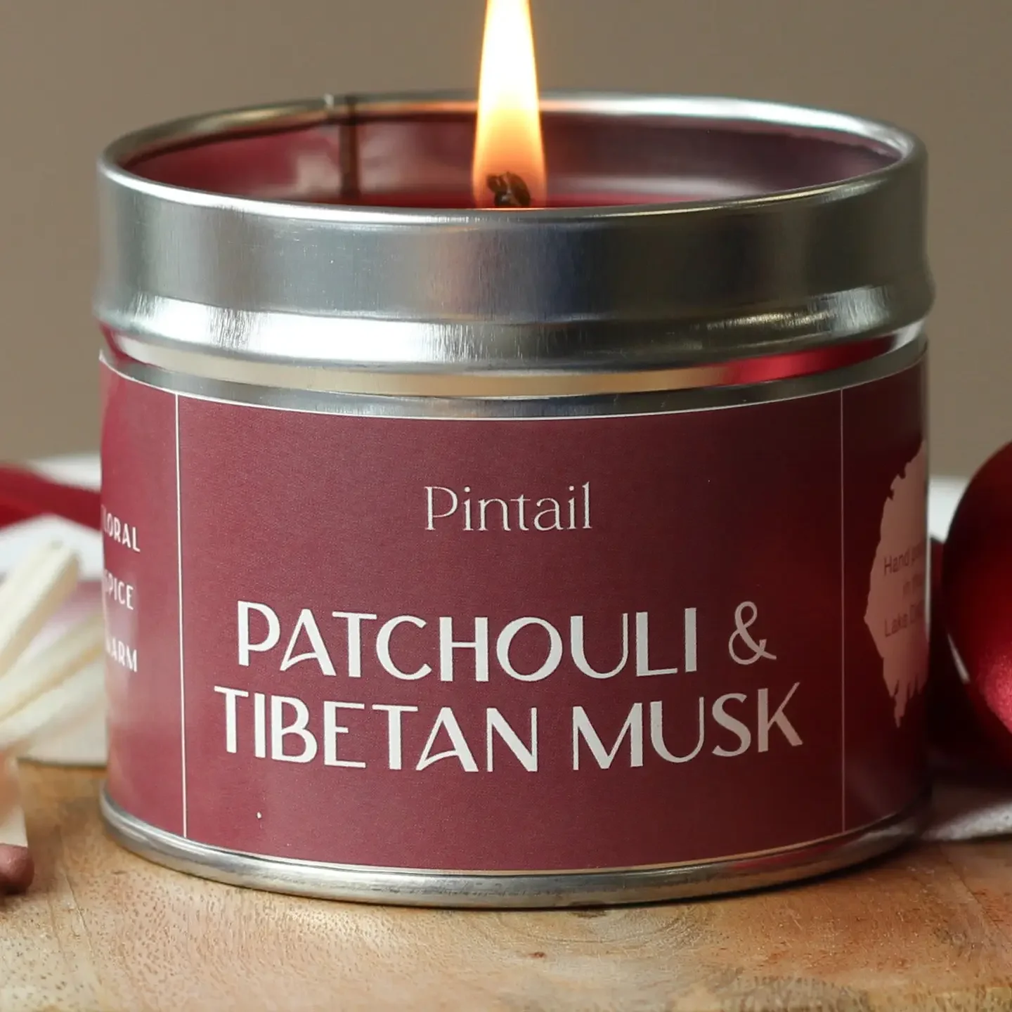Patchouli & Tibetan Musk Classic Tin