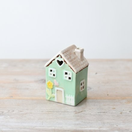 Small Green Light Up House