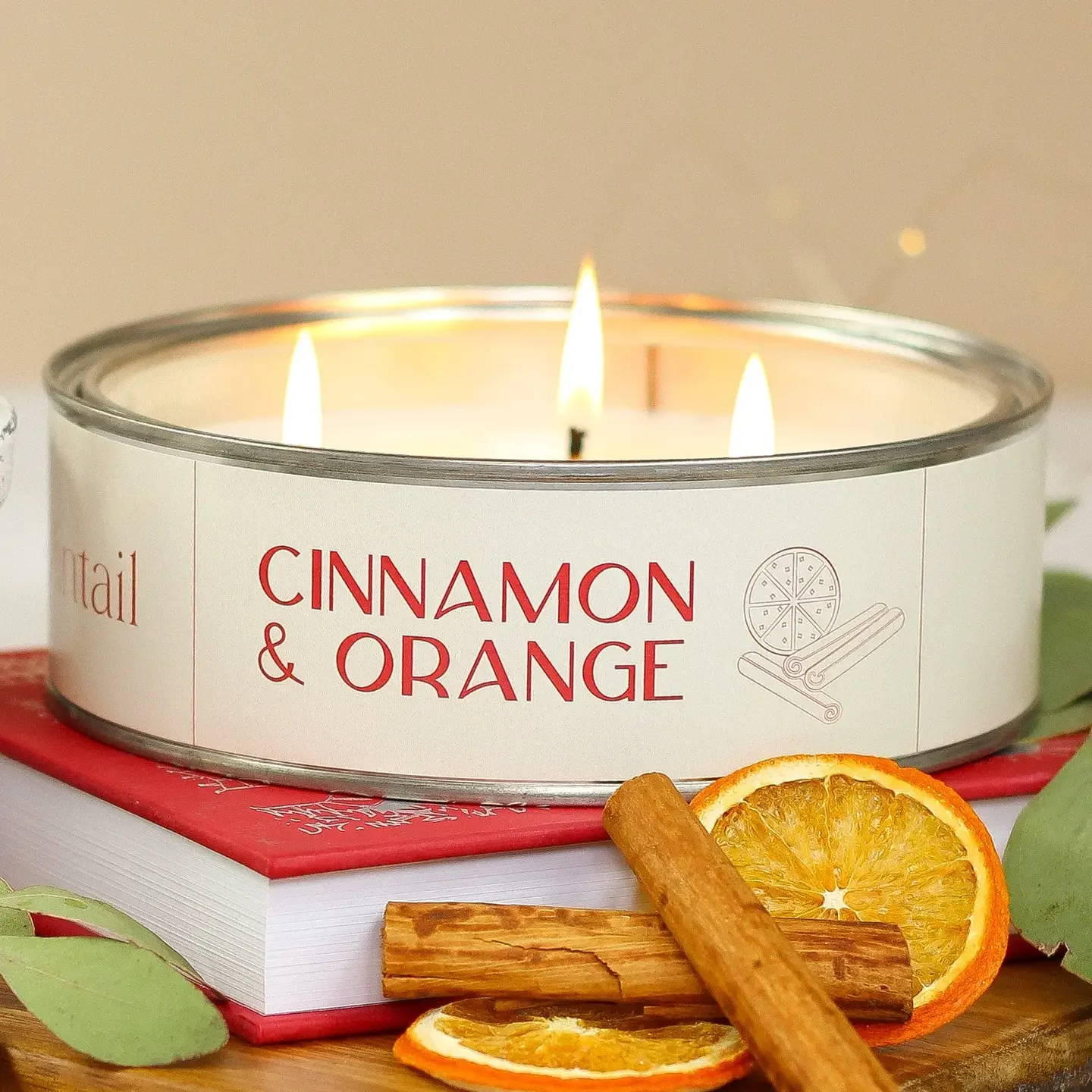 Cinnamon & Orange Triple Wick - Preorder
