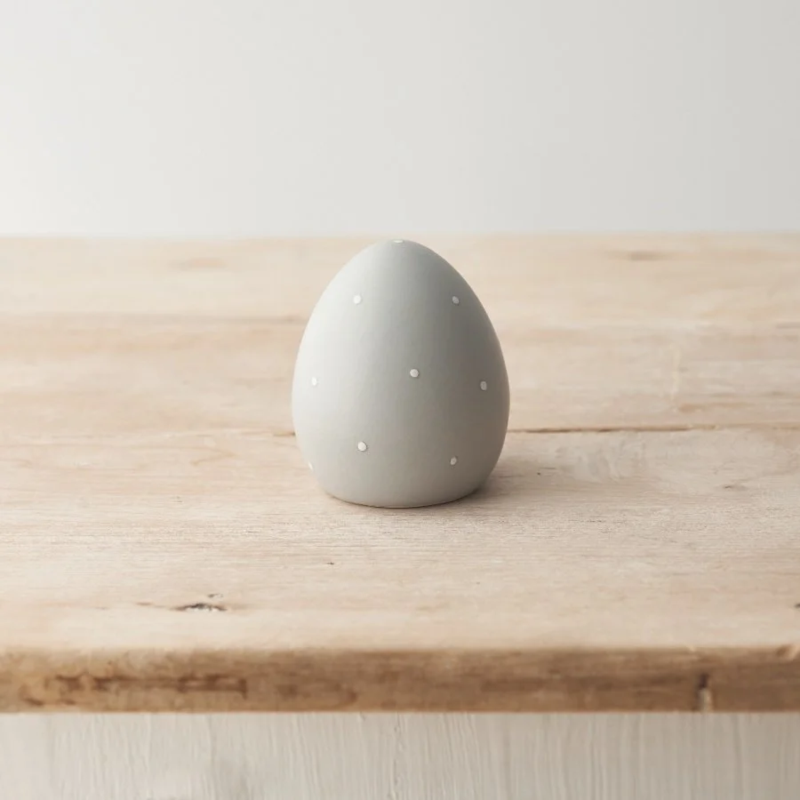 Grey Dotty Egg