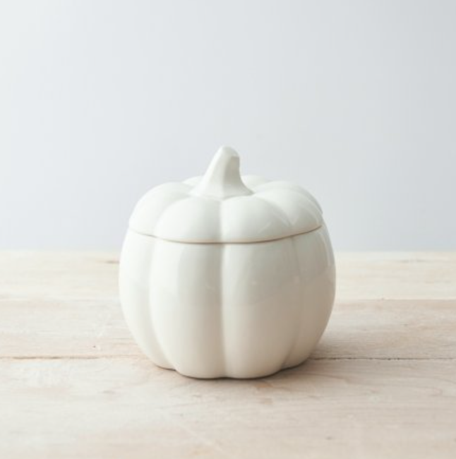 Ceramic Pumpkin Storage Pot