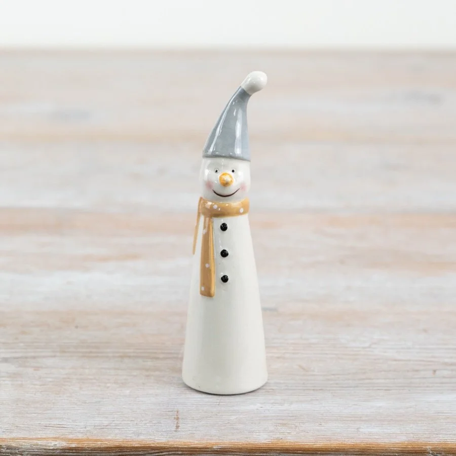 Mini Ceramic Snowman