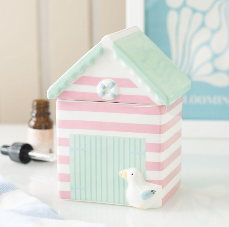 Pastel Beach Hut Oil Burner