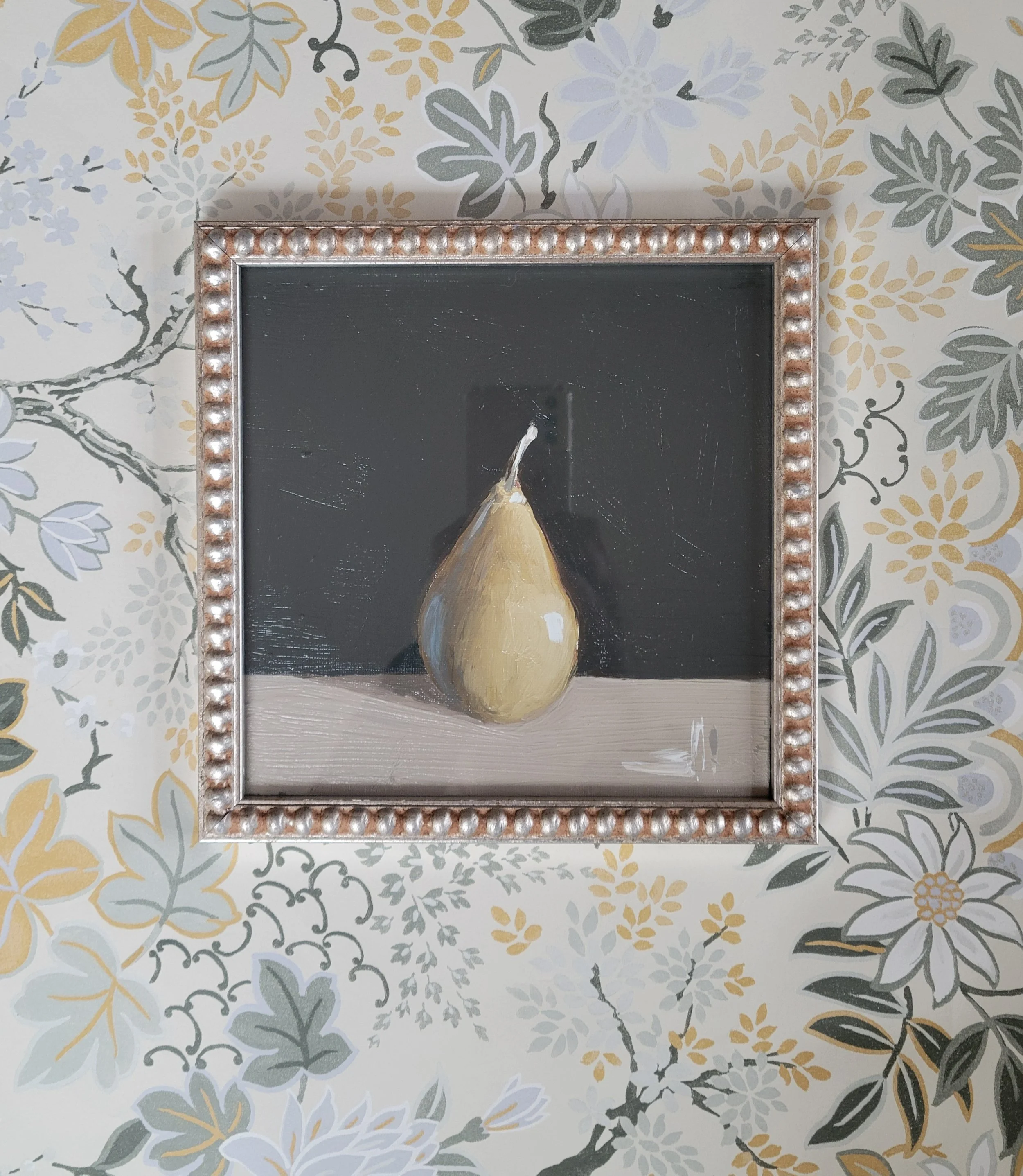 Single Pear-Contemporary Impressionist style Still Life