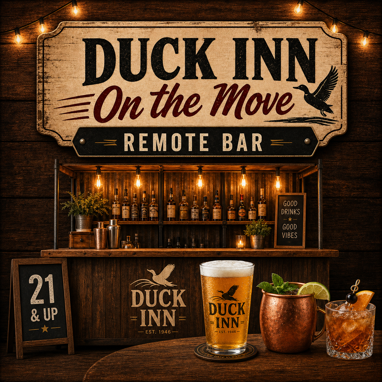🍻 Duck Inn On the Move — Remote Bar at the Field House