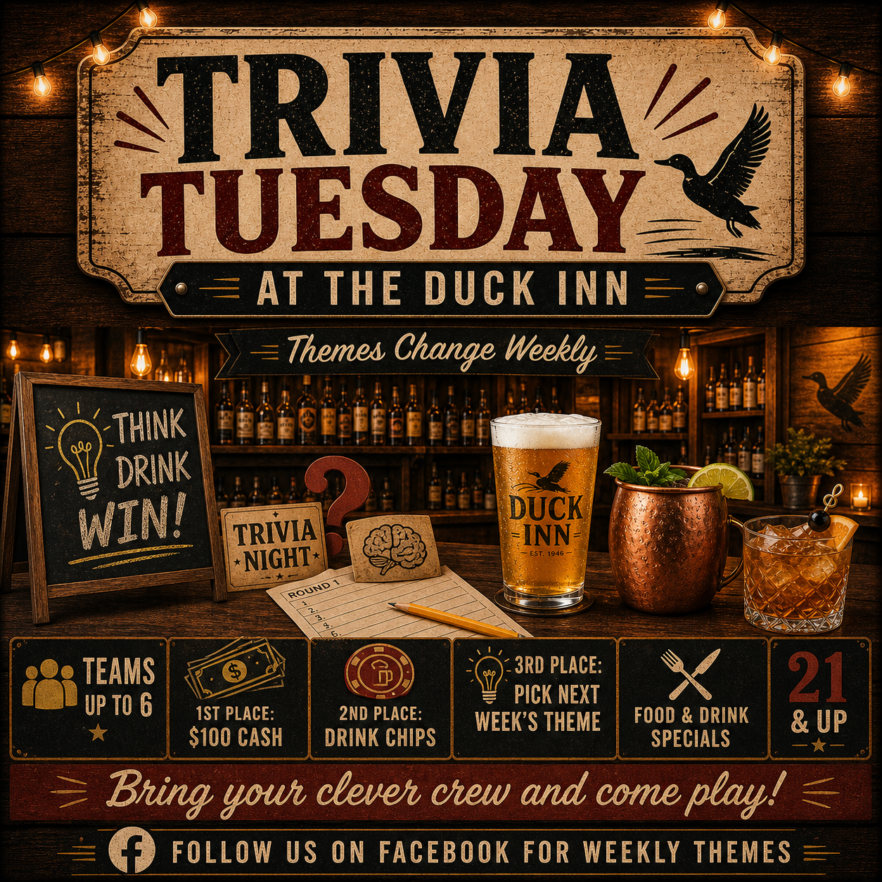 Trivia Tuesday @ The Duck