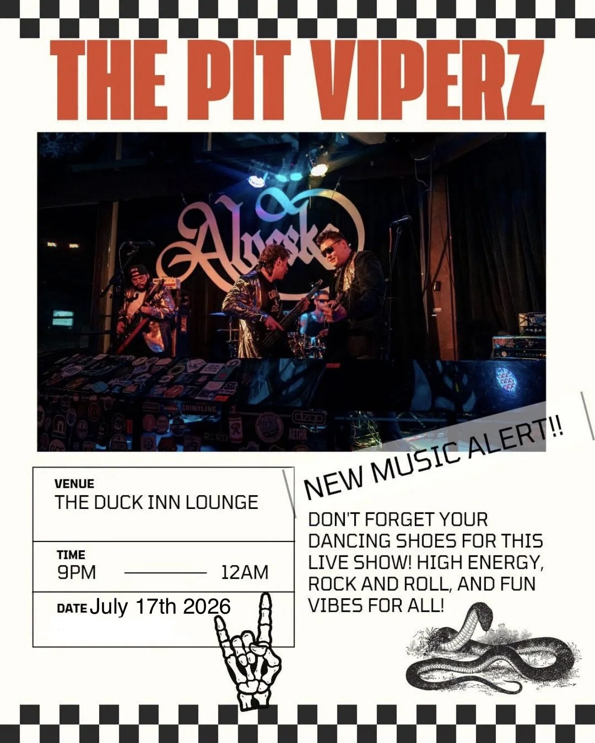 🎶Live Music with the Pit Viperz