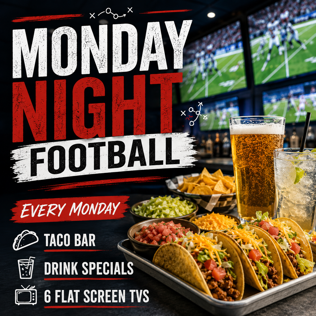 🏈 Monday Night Football at The Duck Inn