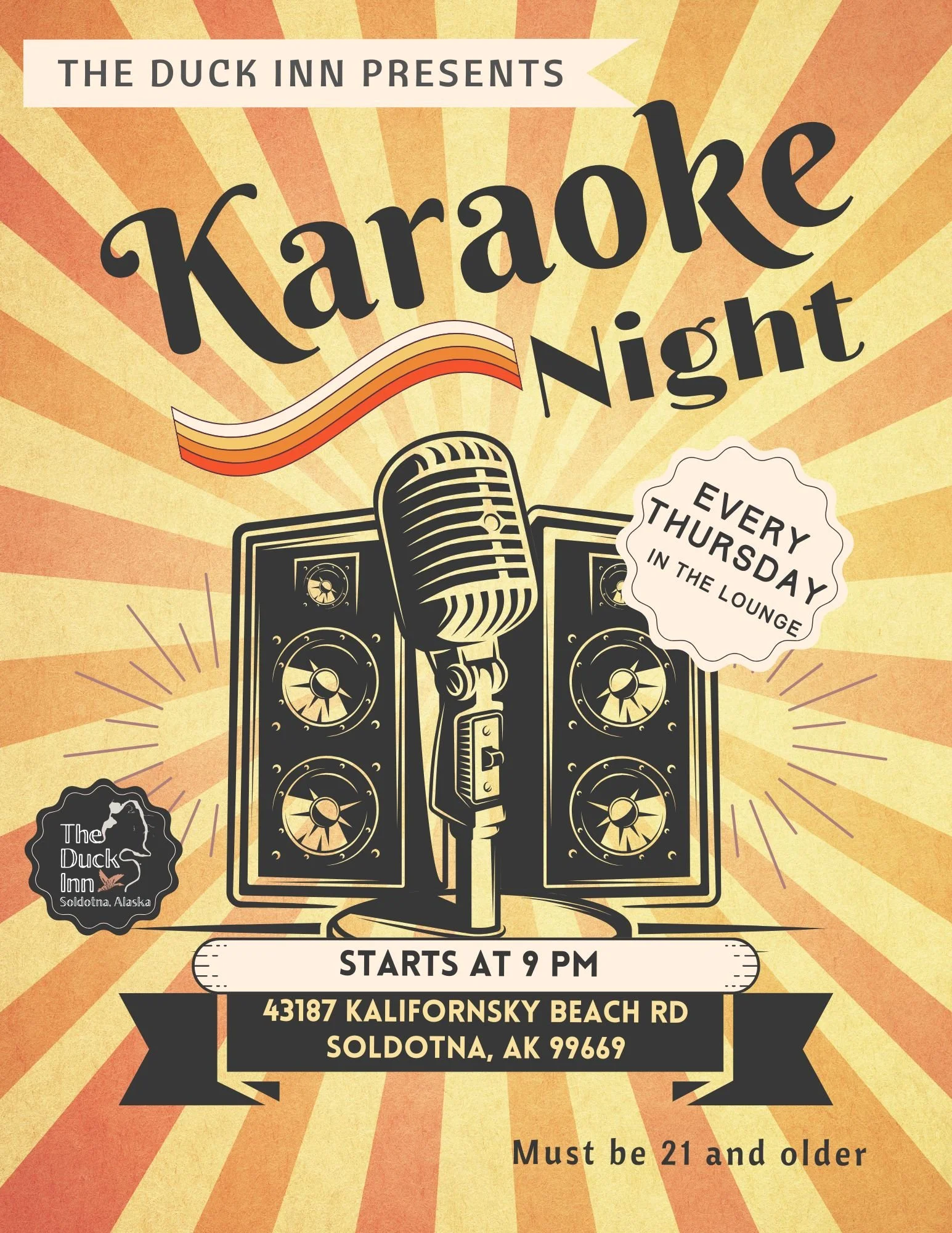 🎤 Karaoke Thursdays with Benjamin