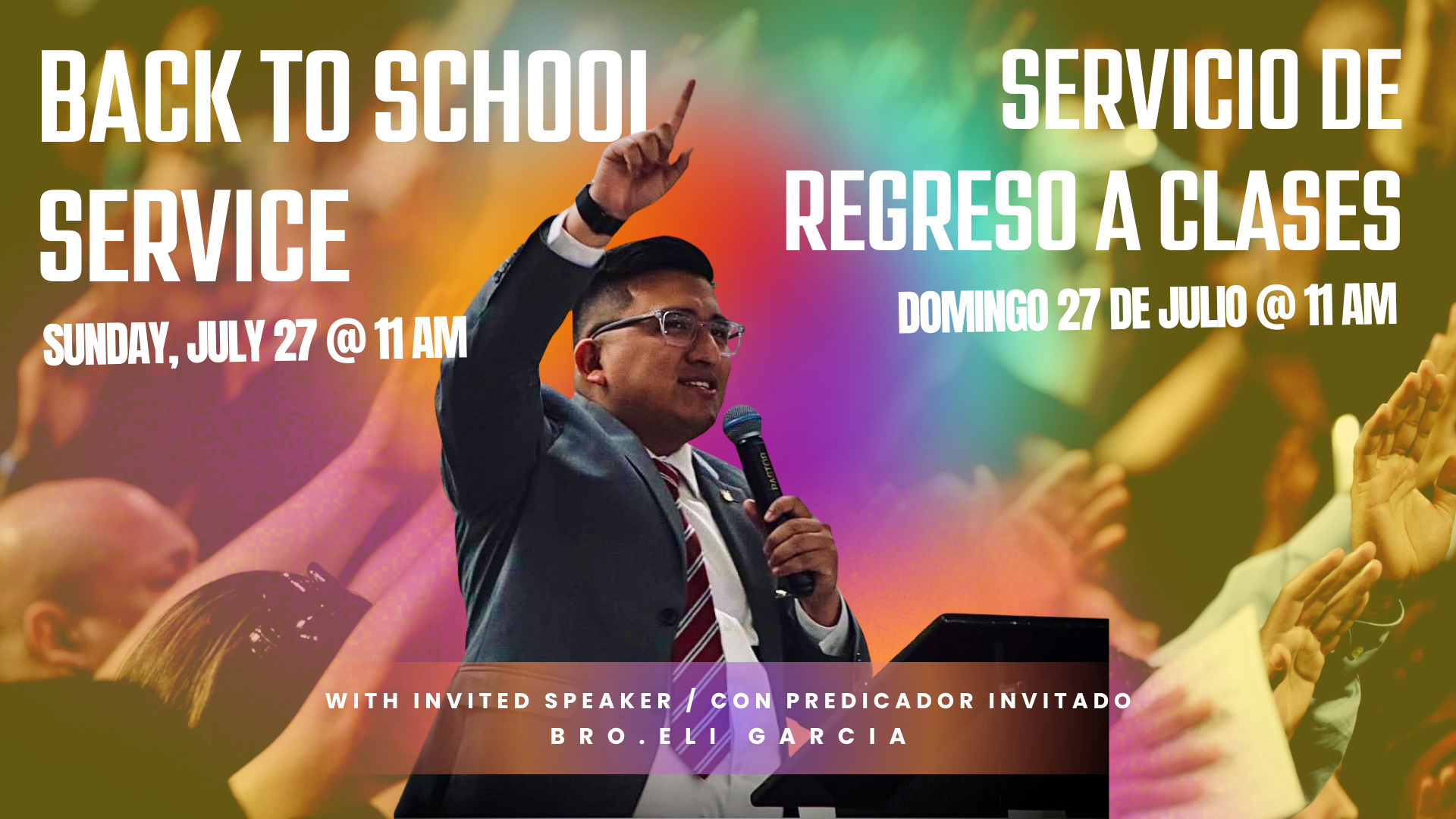Back to School Service / Servicio de Regreso a Classes