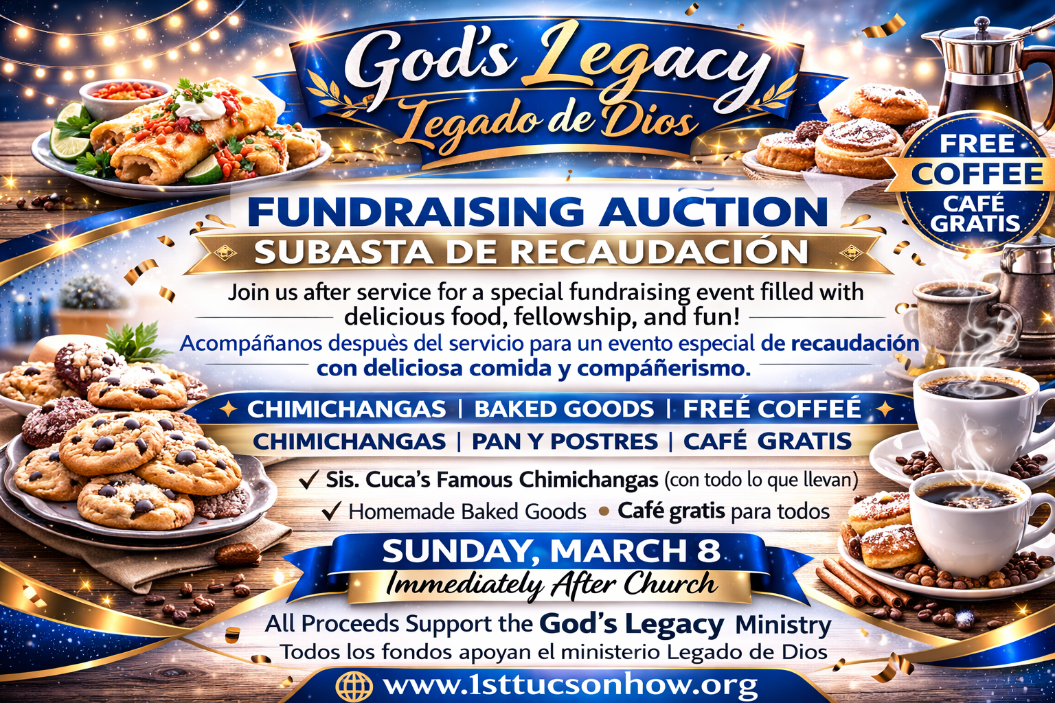 God's Legacy: Auction / Legado De Dios: Subasta