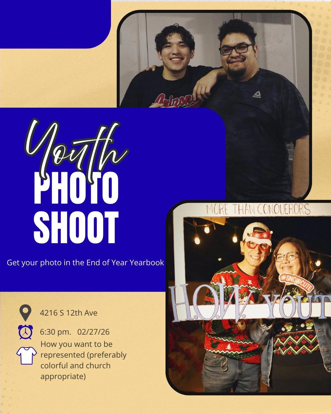 Youth Photo Day / Sesión de Fotos Juvenil