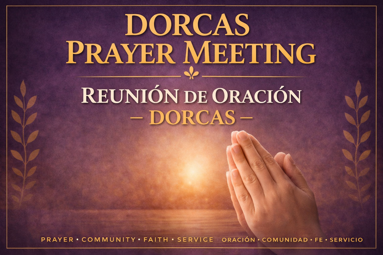 Women's Prayer / Oración de Dorcas 