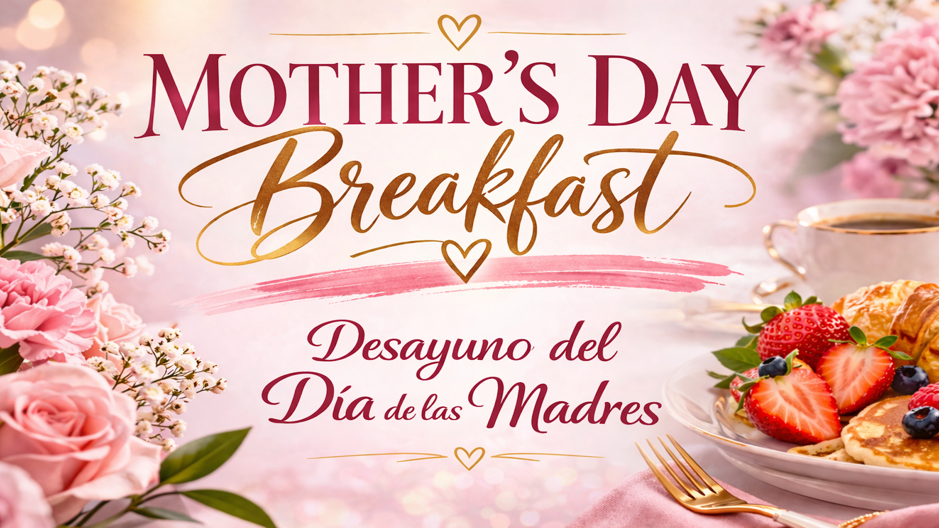 Mother's Day Breakfast / Desayuno del Día de las Madres