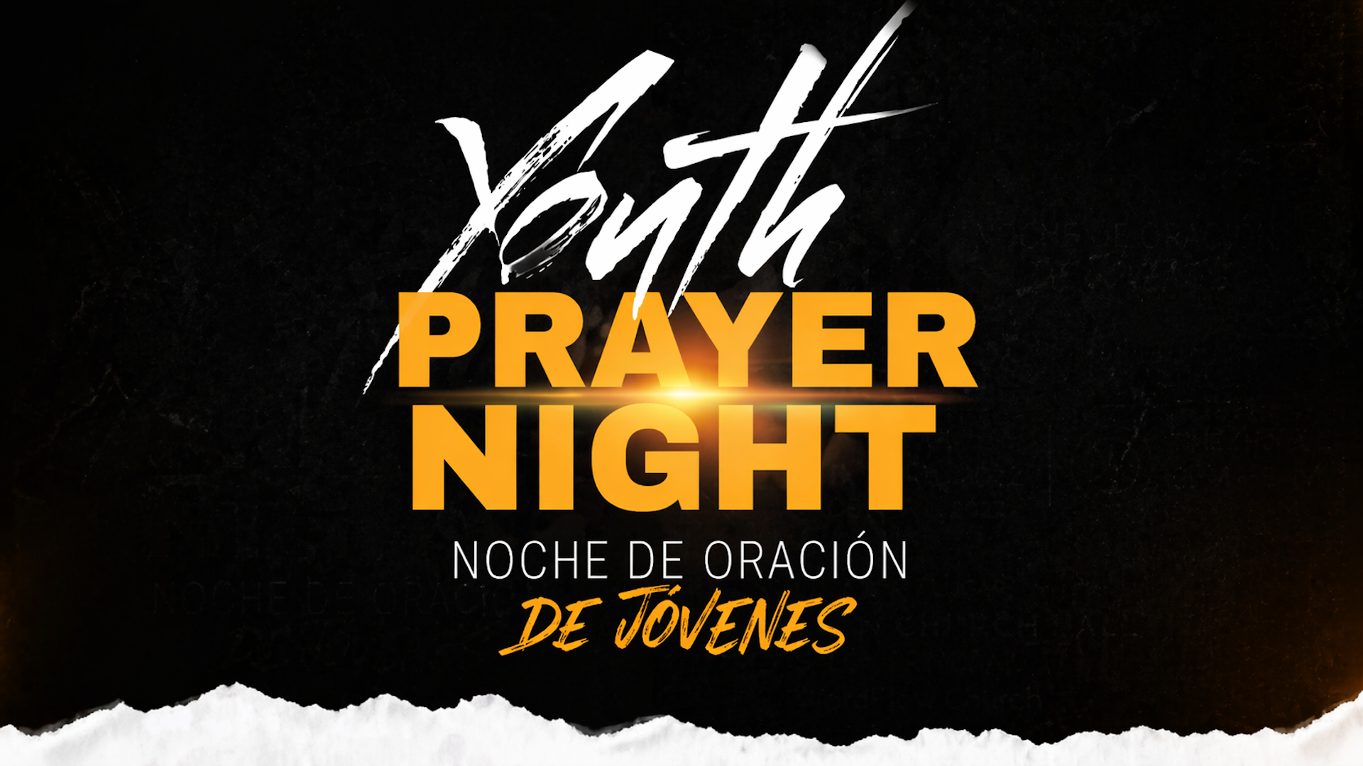 Youth Prayer / Oración de Jóvenes 