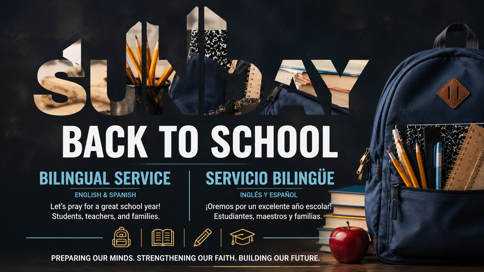 Back to School Service / Servicio Regreso a Clases
