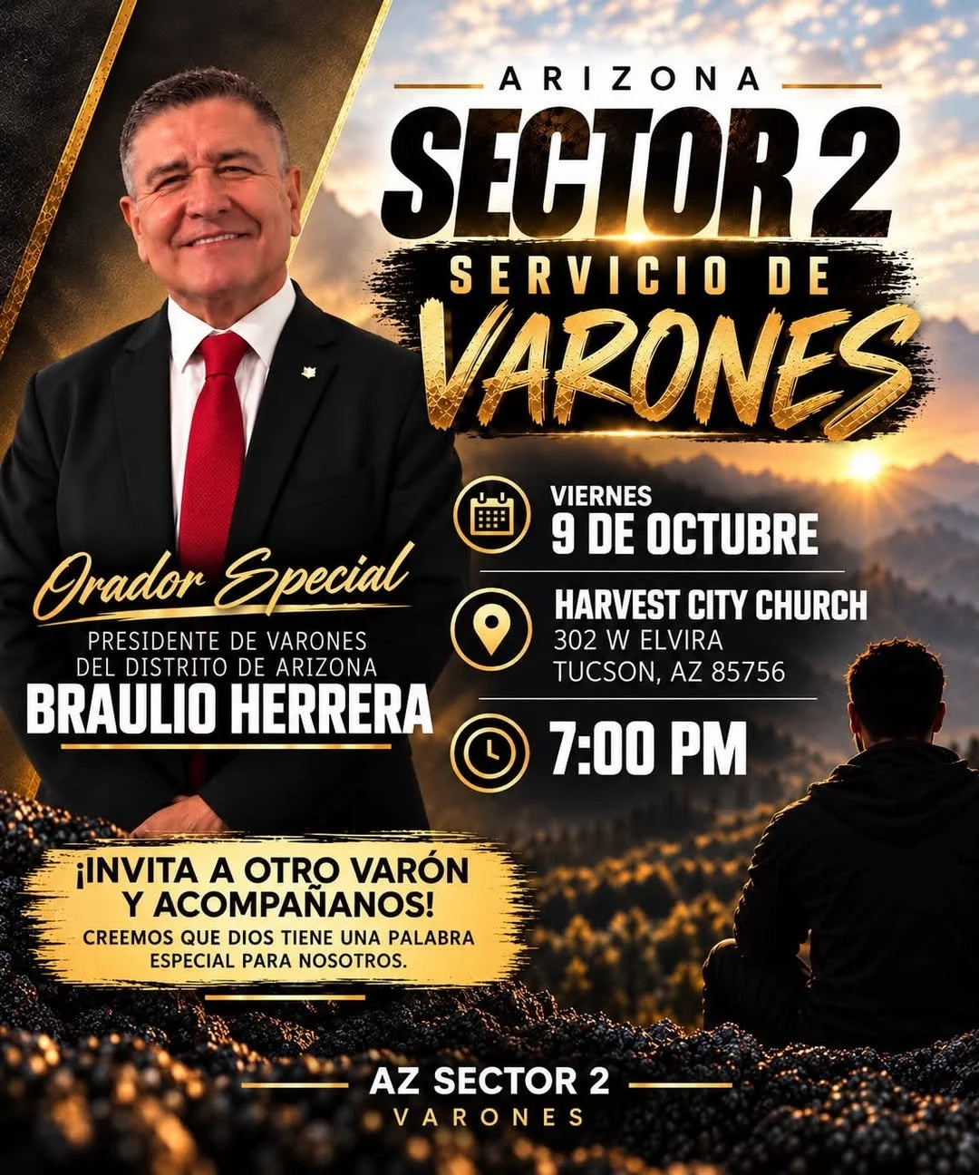 Men’s Sector 2 Service / Servicio de Varones Sector 2