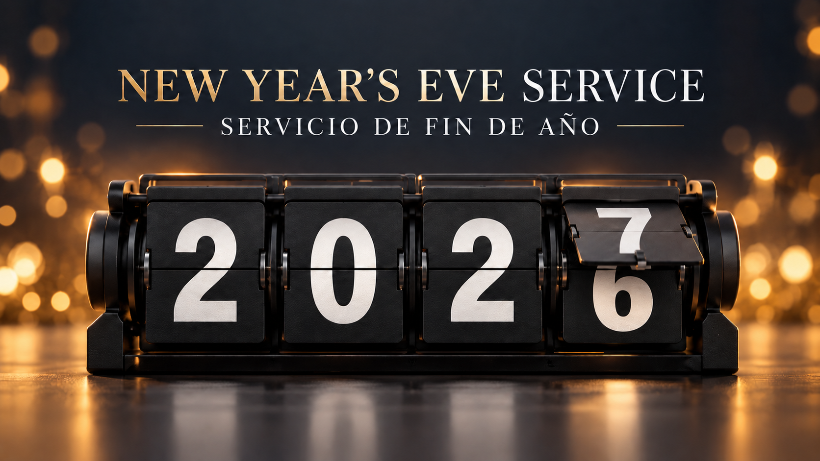 New Year's Eve Service / Servicio de Fin de Año