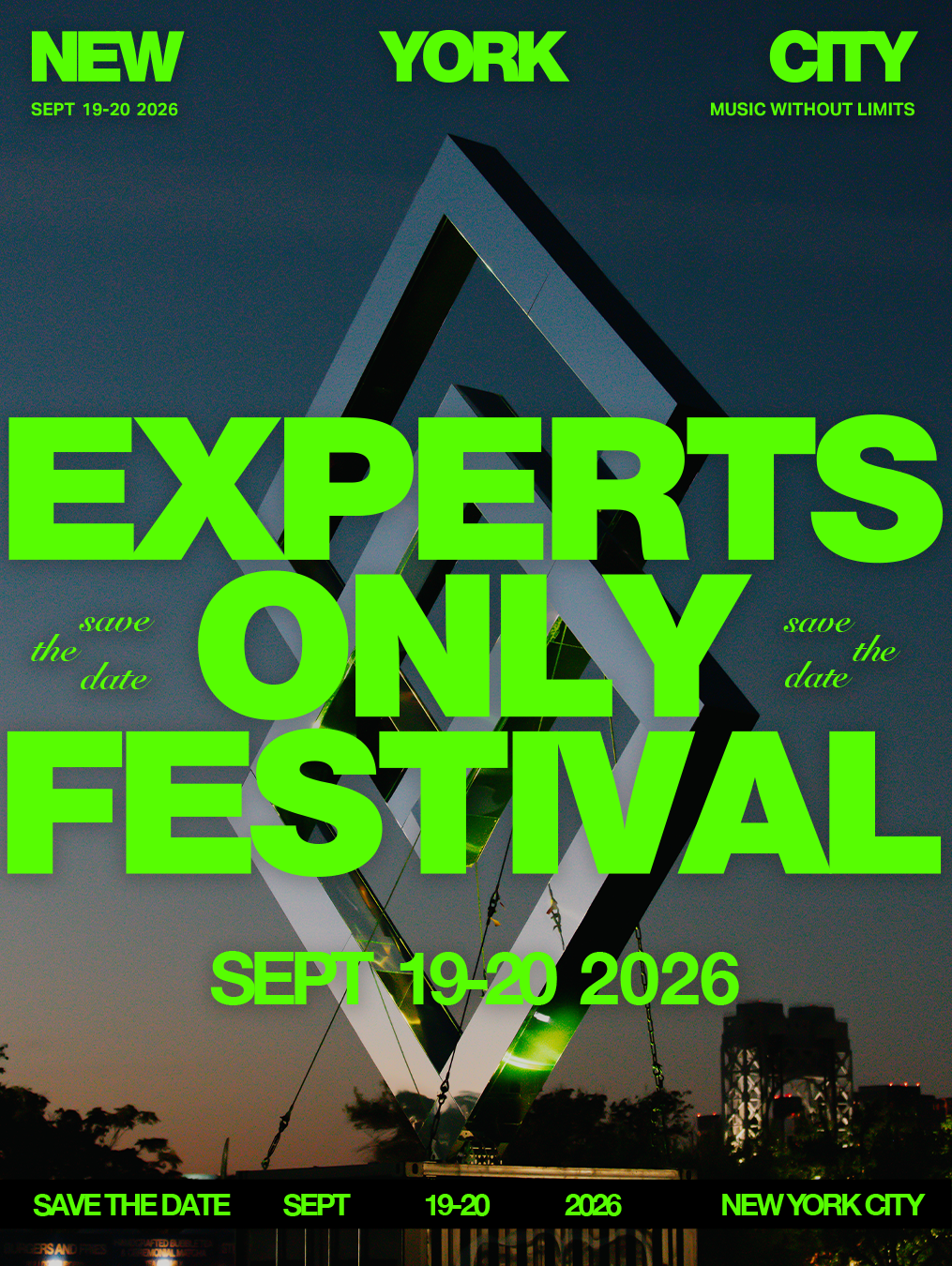 Experts Only Festival NYC 2026