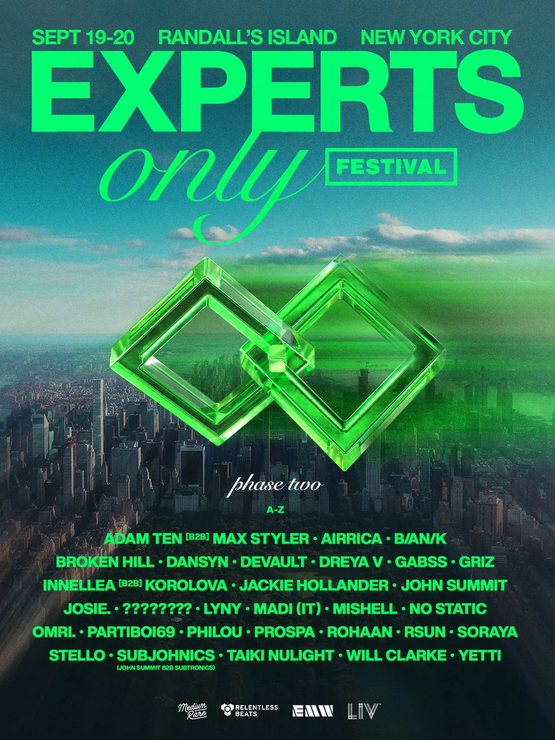 Experts Only Festival NYC 2026