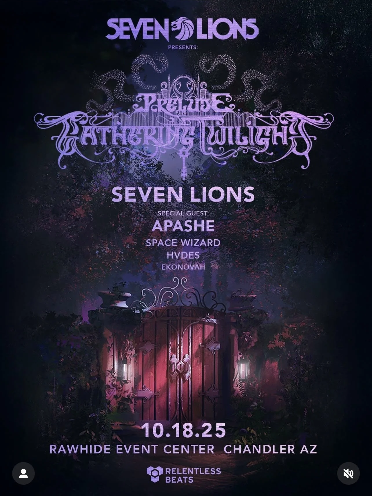 Seven Lions Gathering Twilight