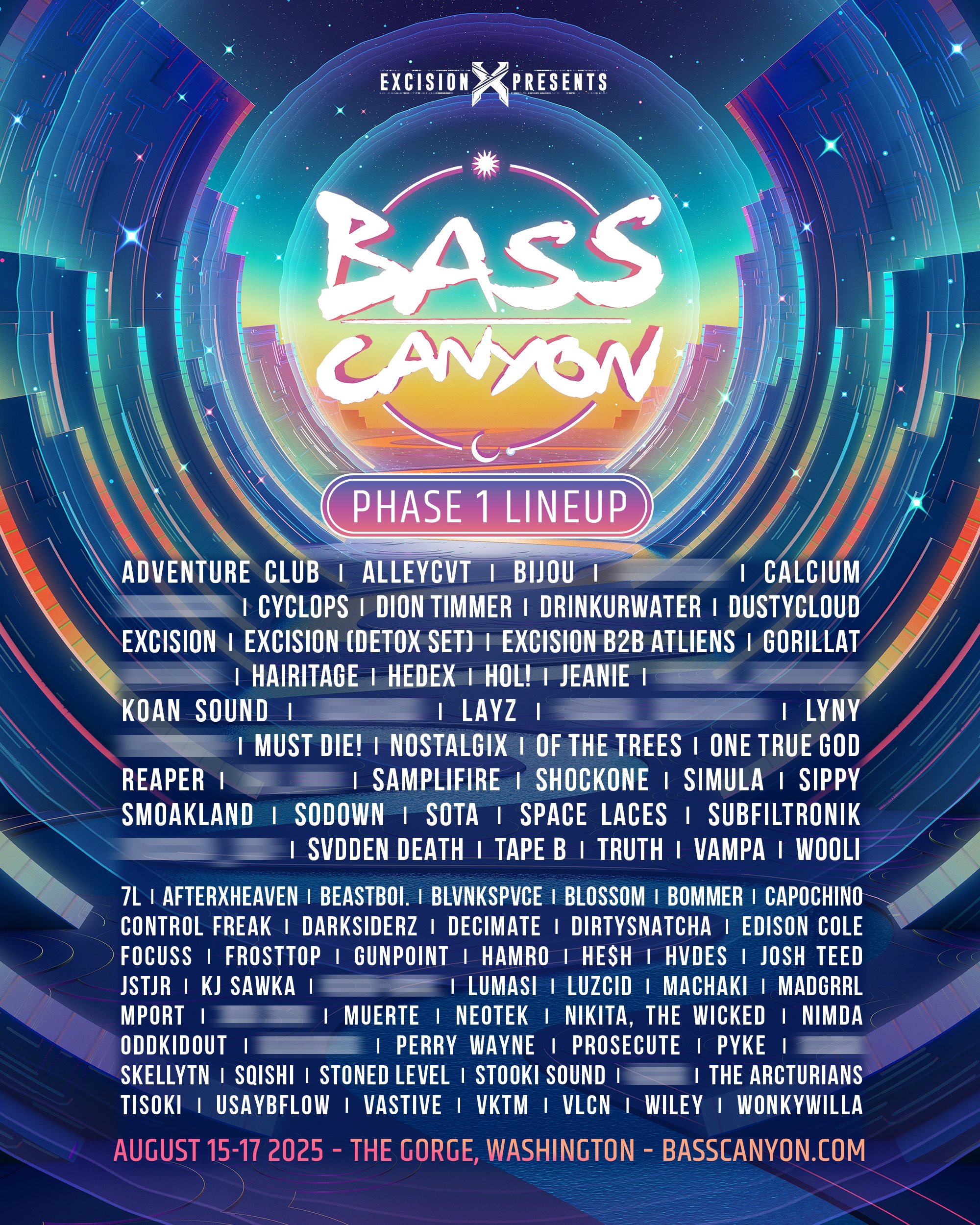 Bass Canyon 2025
