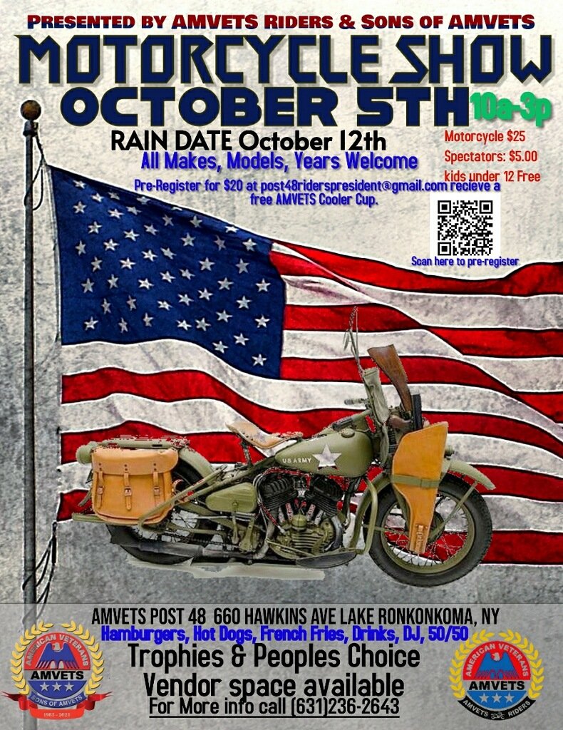 Motorcycle Show Pre-Registration