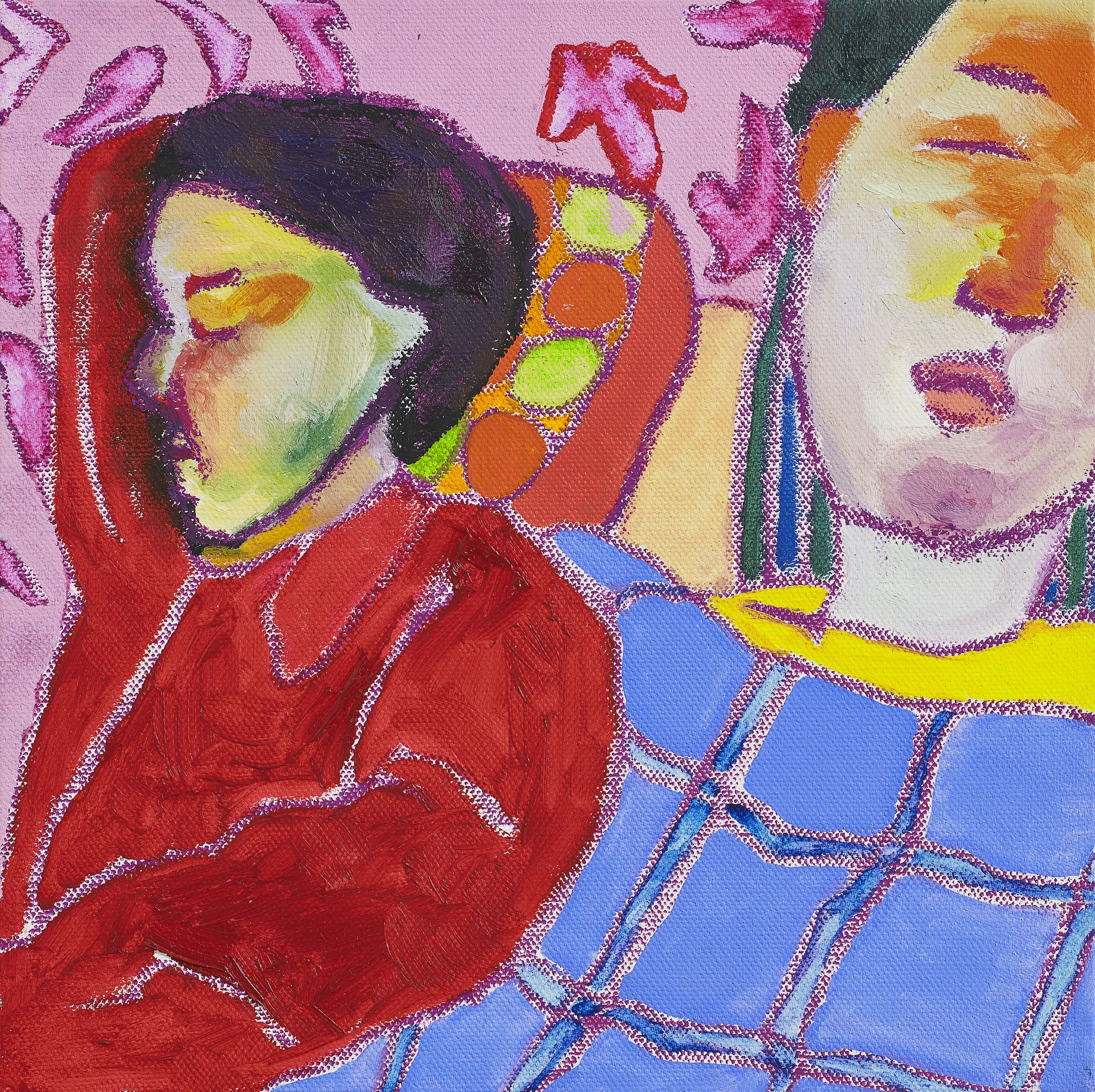 14. He gave full play to his fancies in a dream during a quick nap:25x25cm:mixed media:2021.jpg
