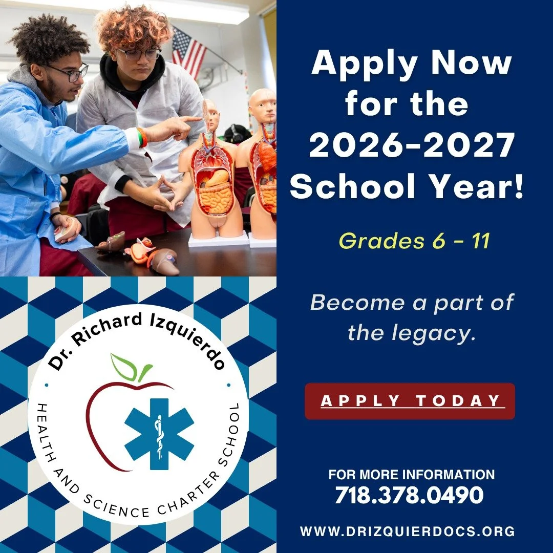 Future Doctor. Future Scientist. Future YOU. 
Join the Dr. Richard Izquierdo Health & Science family - apply now for grades 6–11!n Link in bio.
...
Futuro médico. Futuro científico. Futuro TÚ. 
Únete a nuestra fa