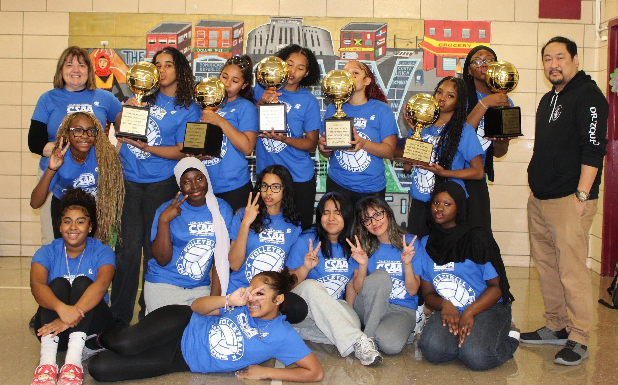 From Coach Lee:

Let's give it up to the girls! HS Volleyball completed ANOTHER perfect season capping it off with a 2 set championship victory over Vertex. 

Congrats to the @vertexacademies girls, y'all really gave us a fight! 

Shout out to Coach 