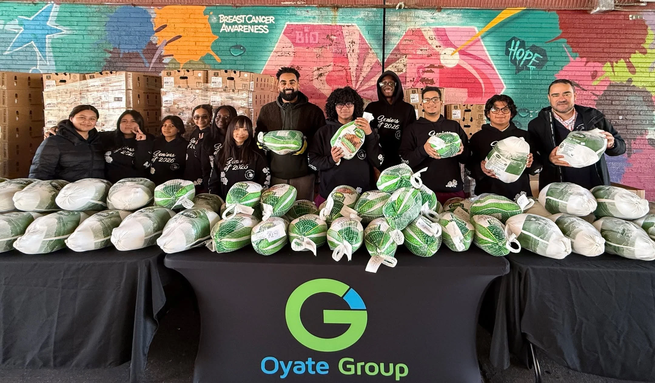 Proud of our seniors @drihscs2026! 

This week, a group of our Seniors stepped up and volunteered at Oyate and Nourish's annual community turkey distribution, spreading kindness, teamwork, and holiday spirit. Moments like these show what leadership t