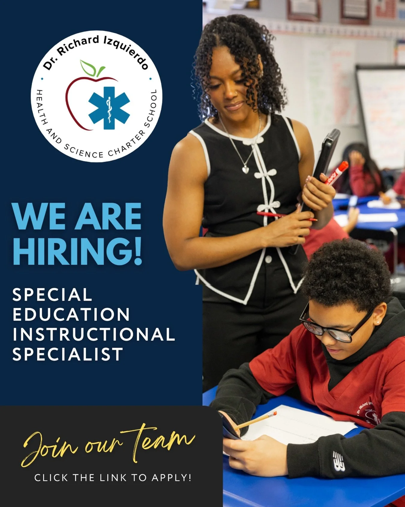Step into 2026 with a role that truly matters. 

We&rsquo;re hiring a passionate educator to support and uplift our Bronx students: Special Education Instructional Specialist. 

Spread the word or apply now! 

Link 🔗 below 👇 and in our bio!

#joino