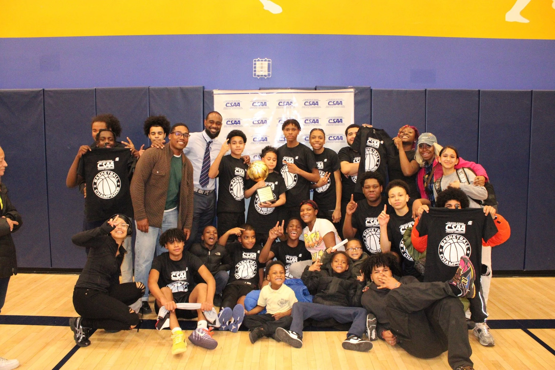 🏆 CHAMPIONS! 🏀

History made! Our Middle School Boys Basketball Team captured its first-ever championship after an unforgettable, hard-fought battle against Icahn 2.

The game was filled with emotion from start to finish, with our families, staff, 