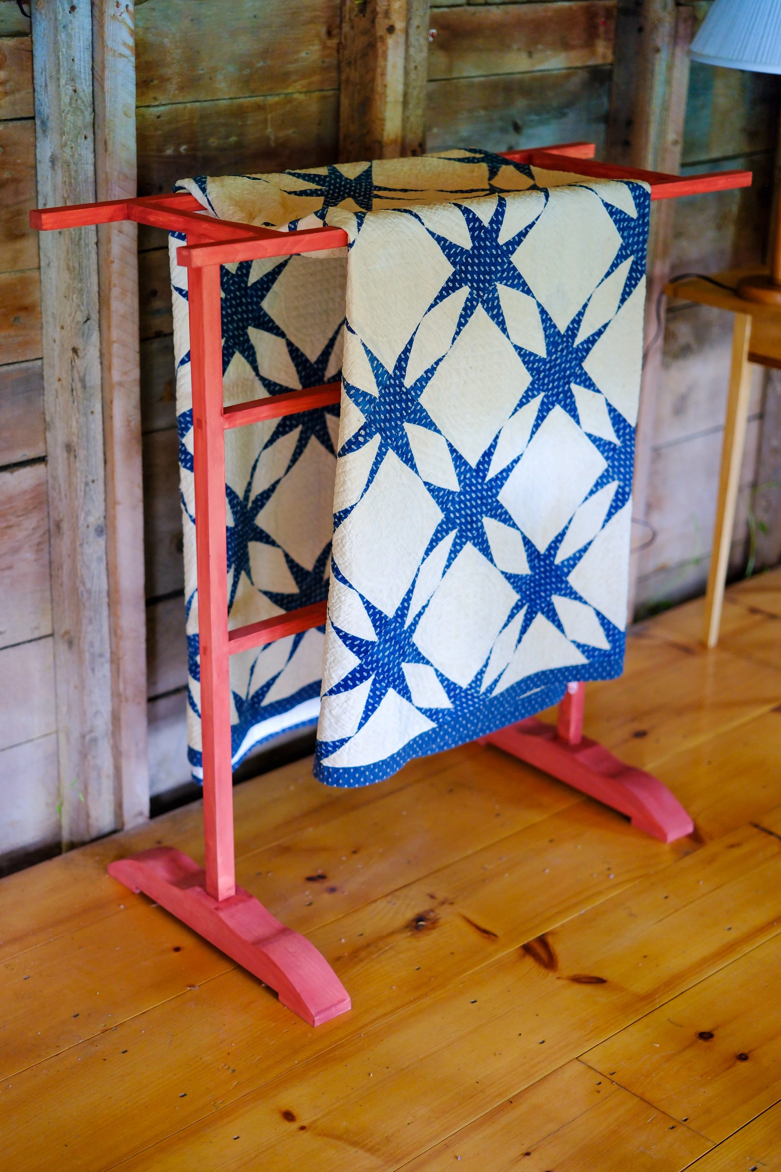 Shaker Quilt Rack