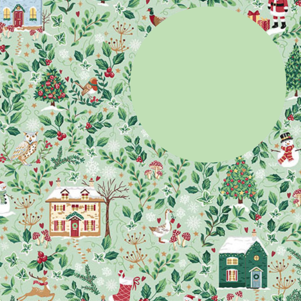 Christmas Green (Backing & Binding) for Avery's Star Kit