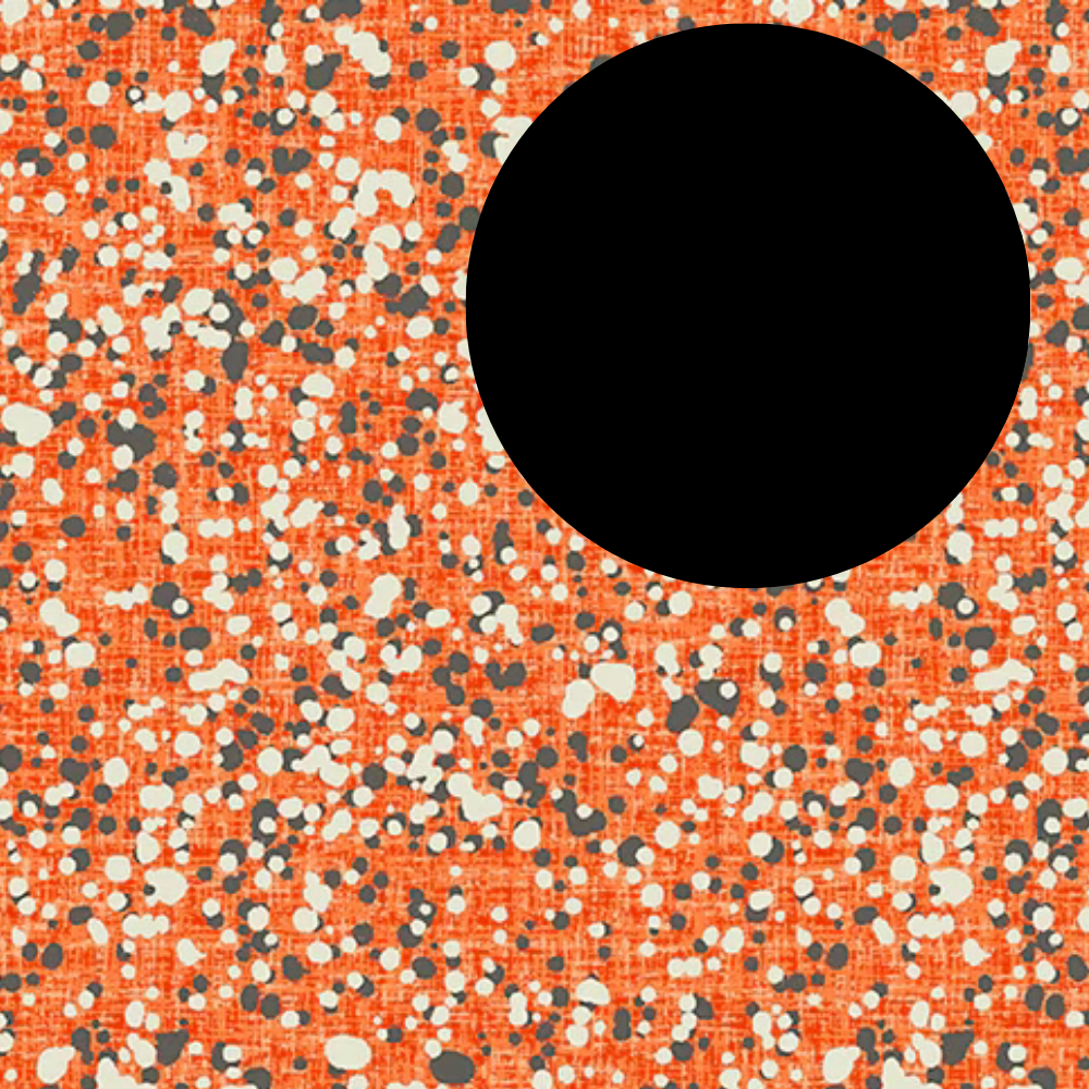 Bubbles Orange (Backing & Binding) for Night Folly Kit