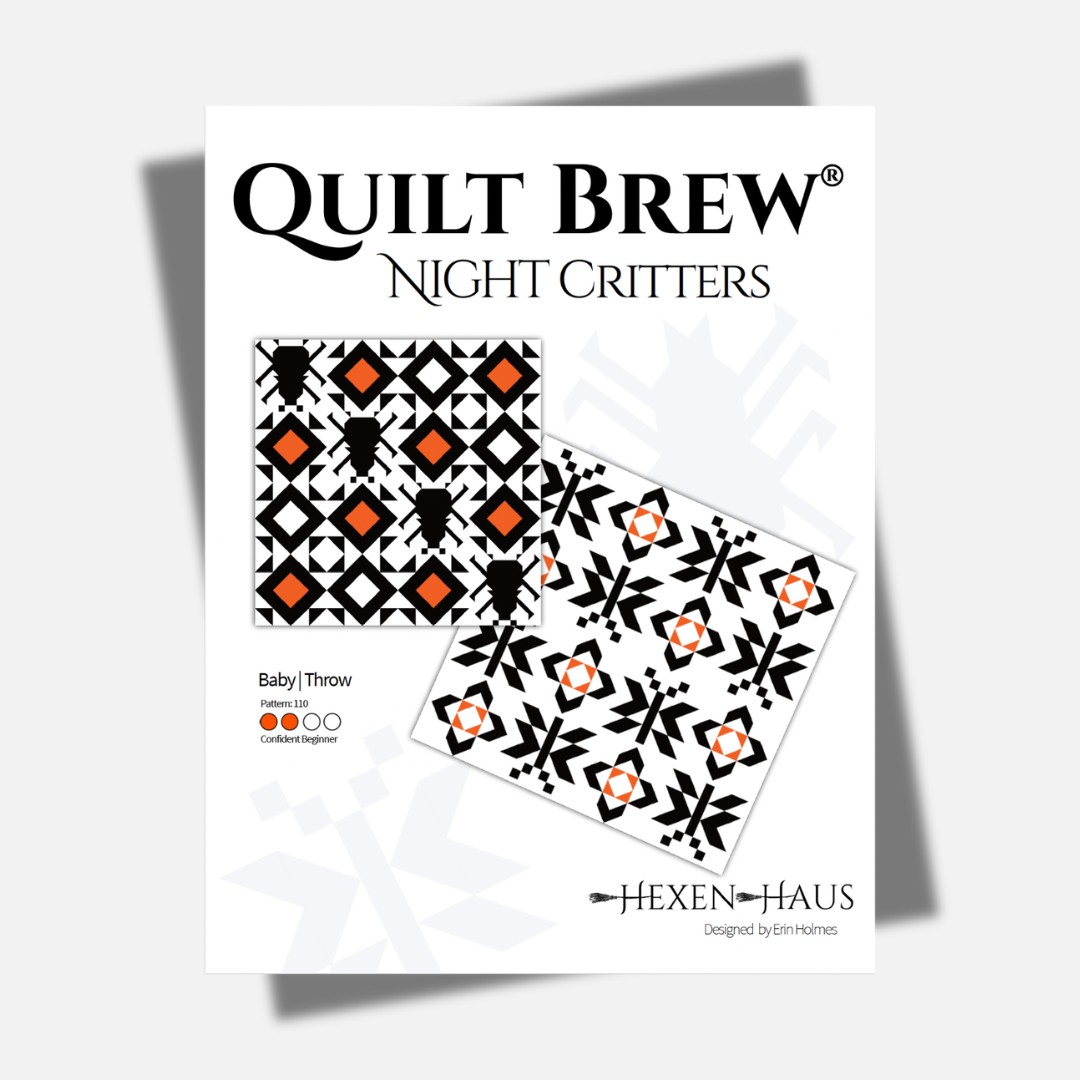 Quilt Brew® ~ Night Critters (PDF Pattern)