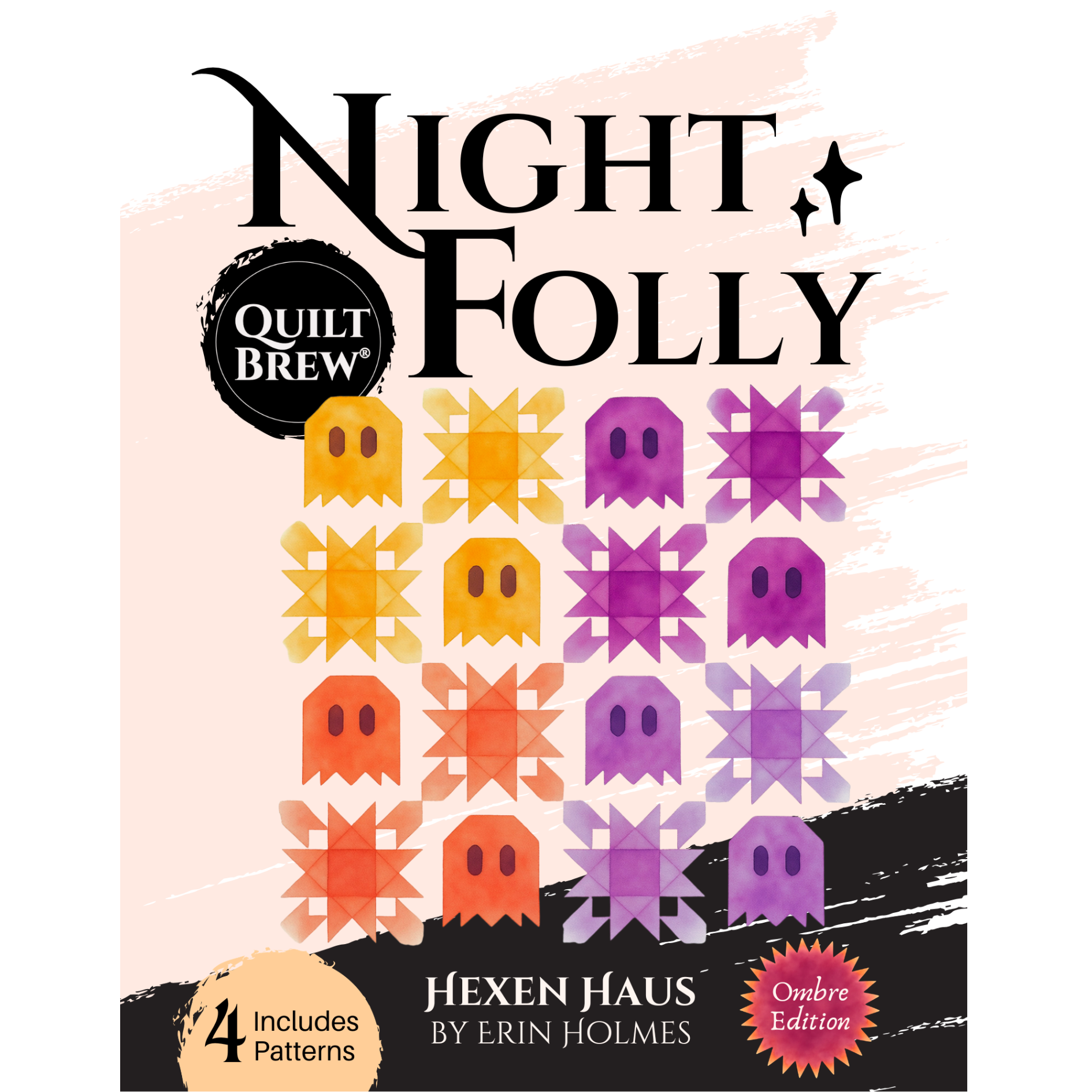 Quilt Brew® ~ Night Folly Ombre (Printed Book)